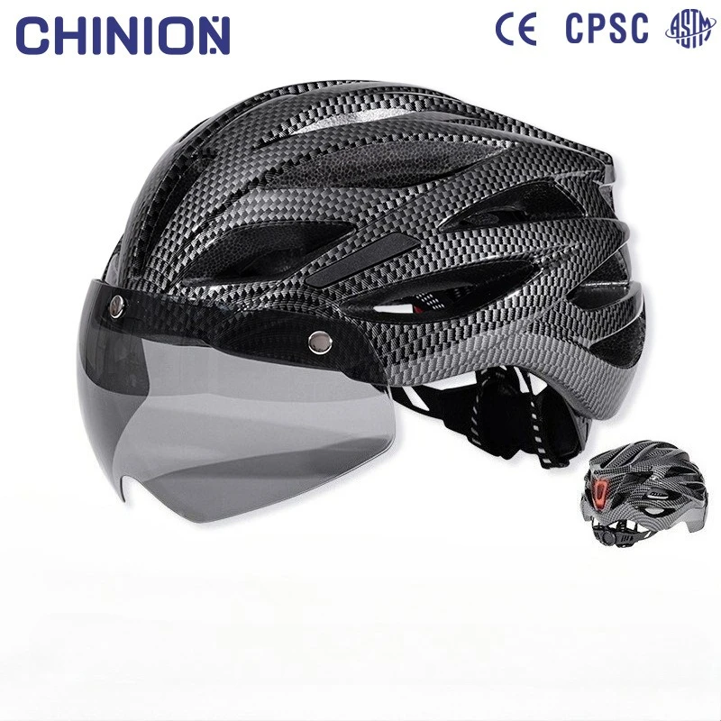 Bicycle Helmet CE/CPSC/ASTM Certified Magnetic Suction Goggles Helmet with Light General Road Cycling Helmet integrated molding
Bicycle Helmet CE/CPSC/ASTM Certified Magnetic Suction Goggles Helmet with Light General Road Cycling Helmet integrated molding