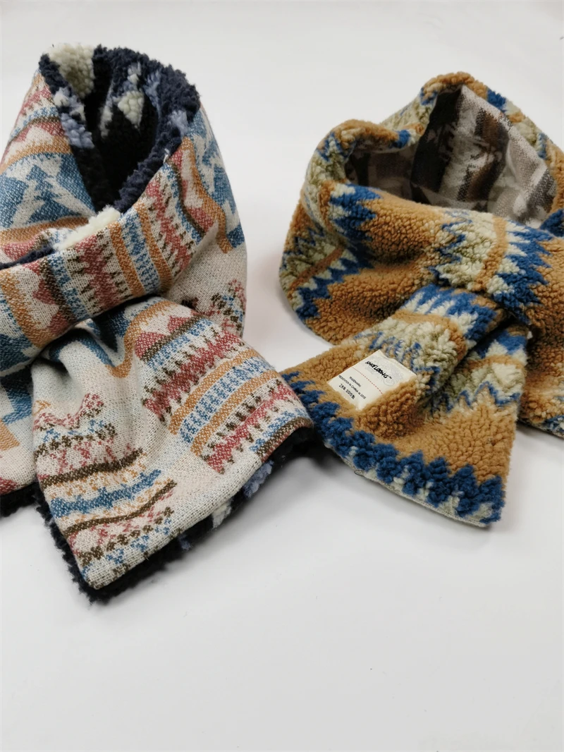 Double-Sided Lamb Velvet Scarf Hovana New Snow Cotton Retro Trendy Warm Japanese Sle Khaki Geometric Pattern ex Winter ...
Double-Sided Lamb Velvet Scarf Hovana New Snow Cotton Retro Trendy Warm Japanese Sle Khaki Geometric Pattern ex Winter ...