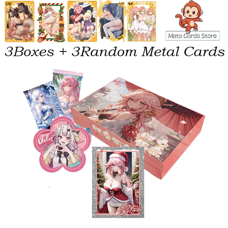 Newest Goddess Card SKONG ZHILIAN Waifu Box Hobby Anime Collection Card Doujin Booster Box SSP Rare Card Toys Gift
Newest Goddess Card SKONG ZHILIAN Waifu Box Hobby Anime Collection Card Doujin Booster Box SSP Rare Card Toys Gift