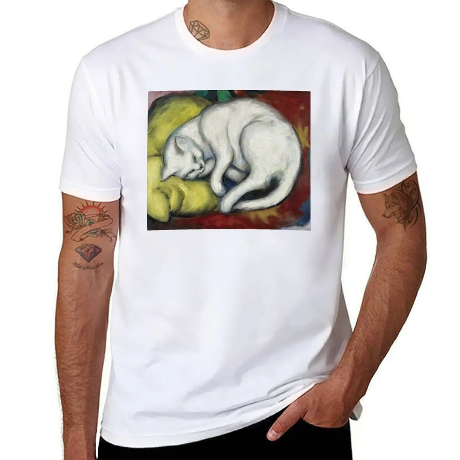 Franz Marc - White Cat T-Shirt essential t shirt funny t shirts cotton T-Shirt
Franz Marc - White Cat T-Shirt essential t shirt funny t shirts cotton T-Shirt