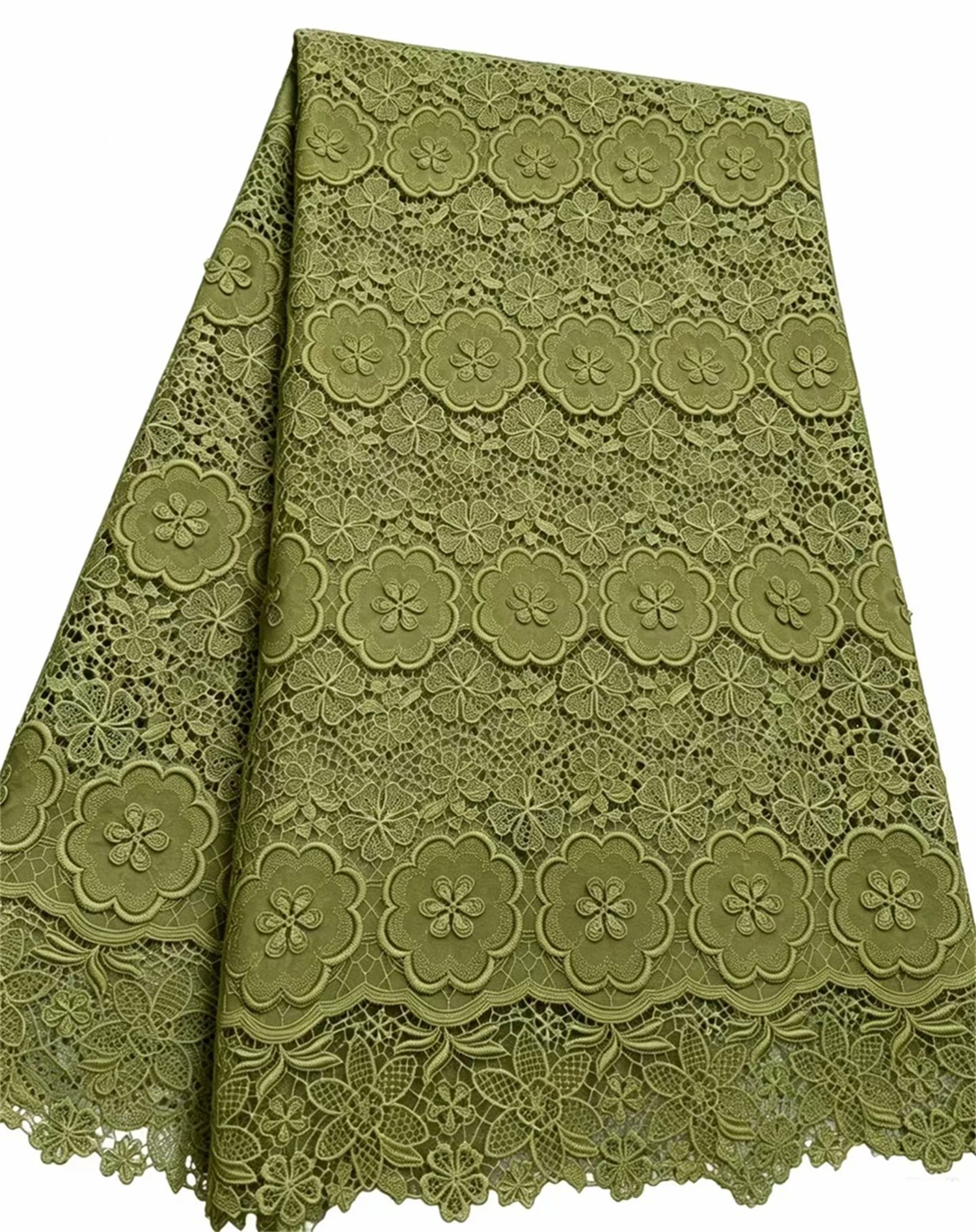 New Multicolor Women African Water Soluble Lace Fabric Hollow Out Guipure Cord Lacel High Quality For Women Wedding Dress Sewing
New Multicolor Women African Water Soluble Lace Fabric Hollow Out Guipure Cord Lacel High Quality For Women Wedding Dress Sewing