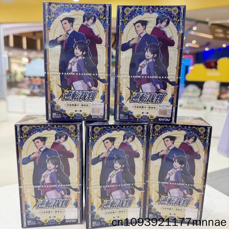 KAYOU Ace Attorney Gorgeous Collection Cards 1st Edition Official Anime SE Character Dual Collectible Cards Anime Collect Gift
KAYOU Ace Attorney Gorgeous Collection Cards 1st Edition Official Anime SE Character Dual Collectible Cards Anime Collect Gift