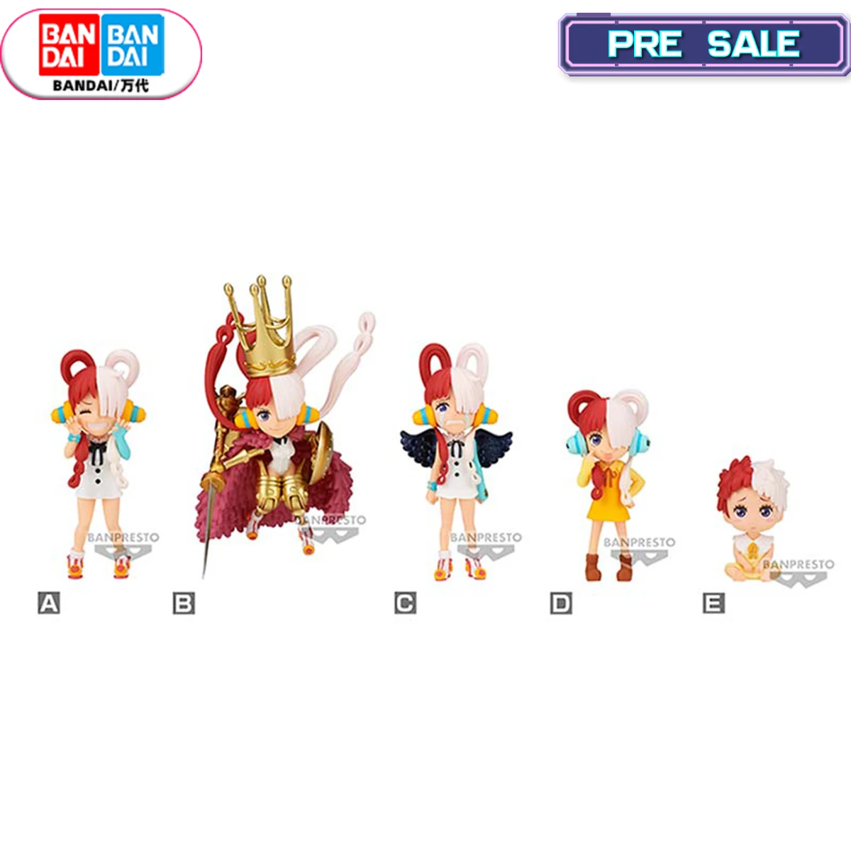 Фигурки героев аниме BANDAI BANPRESTO ONE PIECE BP WCF FILM RED Uta Gacha, игрушки-модели
Фигурки героев аниме BANDAI BANPRESTO ONE PIECE BP WCF FILM RED Uta Gacha, игрушки-модели