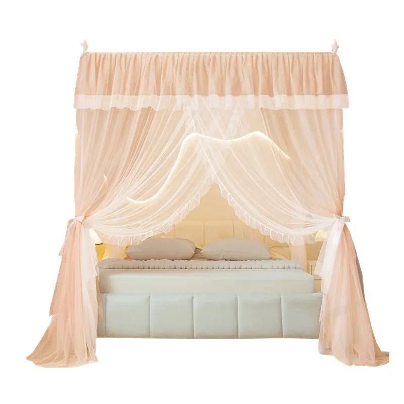 Double-layer yarn mosquito net, palace floor-to-ceiling household 1.8 meters large bed, princess wind three-door encryption patt
Double-layer yarn mosquito net, palace floor-to-ceiling household 1.8 meters large bed, princess wind three-door encryption patt