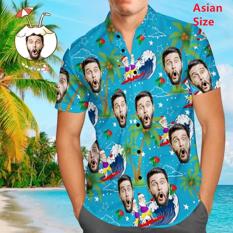 Custom Pattern Hawaiian Man Shirts Clothes 2025 New 3D Print Unisex Lapel Button Blouse Personalized Design Short Sleeve Tops
Custom Pattern Hawaiian Man Shirts Clothes 2025 New 3D Print Unisex Lapel Button Blouse Personalized Design Short Sleeve Tops
