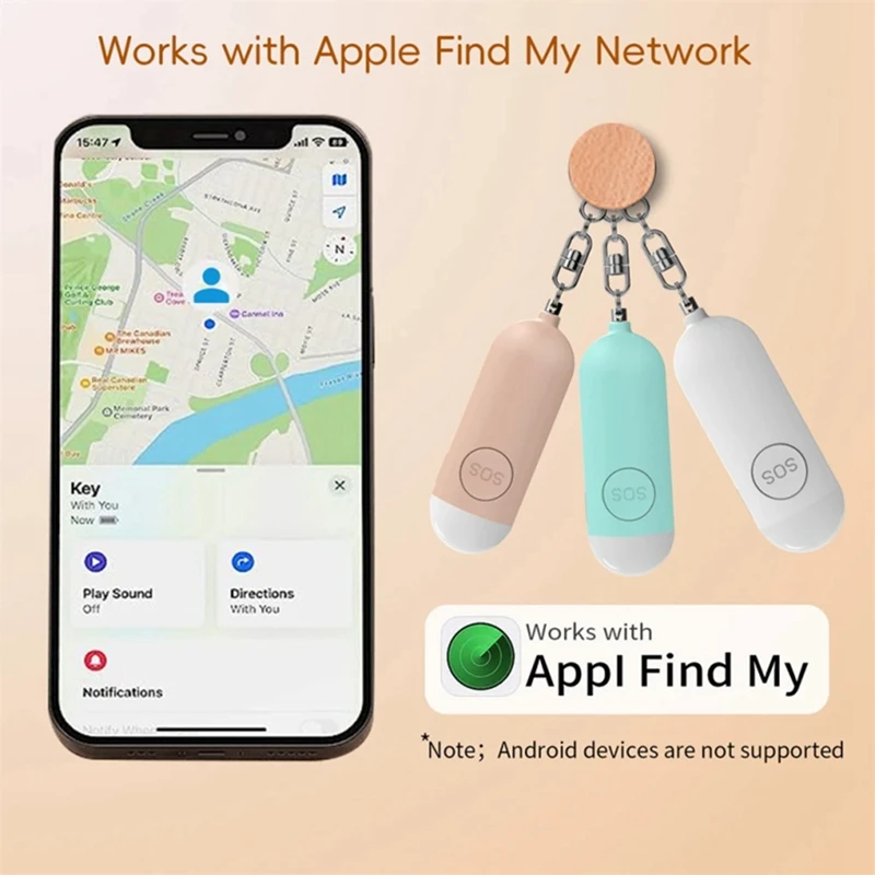 Self-Defense Alarm Smart Tag Gps Tracker Portable Rechargeable Alarm Key Child Finder Pet Carmini Airta
Self-Defense Alarm Smart Tag Gps Tracker Portable Rechargeable Alarm Key Child Finder Pet Carmini Airta