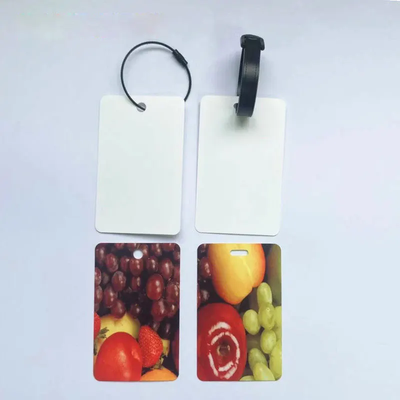 sublimation PET Plastics luggage baggage tags for 96mm*60mm two sided printing heat transfer printing materials 50pcs/lot
sublimation PET Plastics luggage baggage tags for 96mm*60mm two sided printing heat transfer printing materials 50pcs/lot