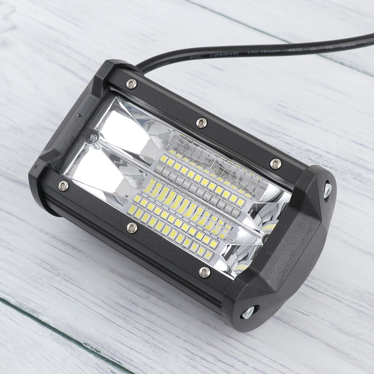 2pcs Work Lights 5Inch 72W Waterproof Car Motorcycle Outdoor Lighting IP67 Heat Sink Durability Work Light
2pcs Work Lights 5Inch 72W Waterproof Car Motorcycle Outdoor Lighting IP67 Heat Sink Durability Work Light