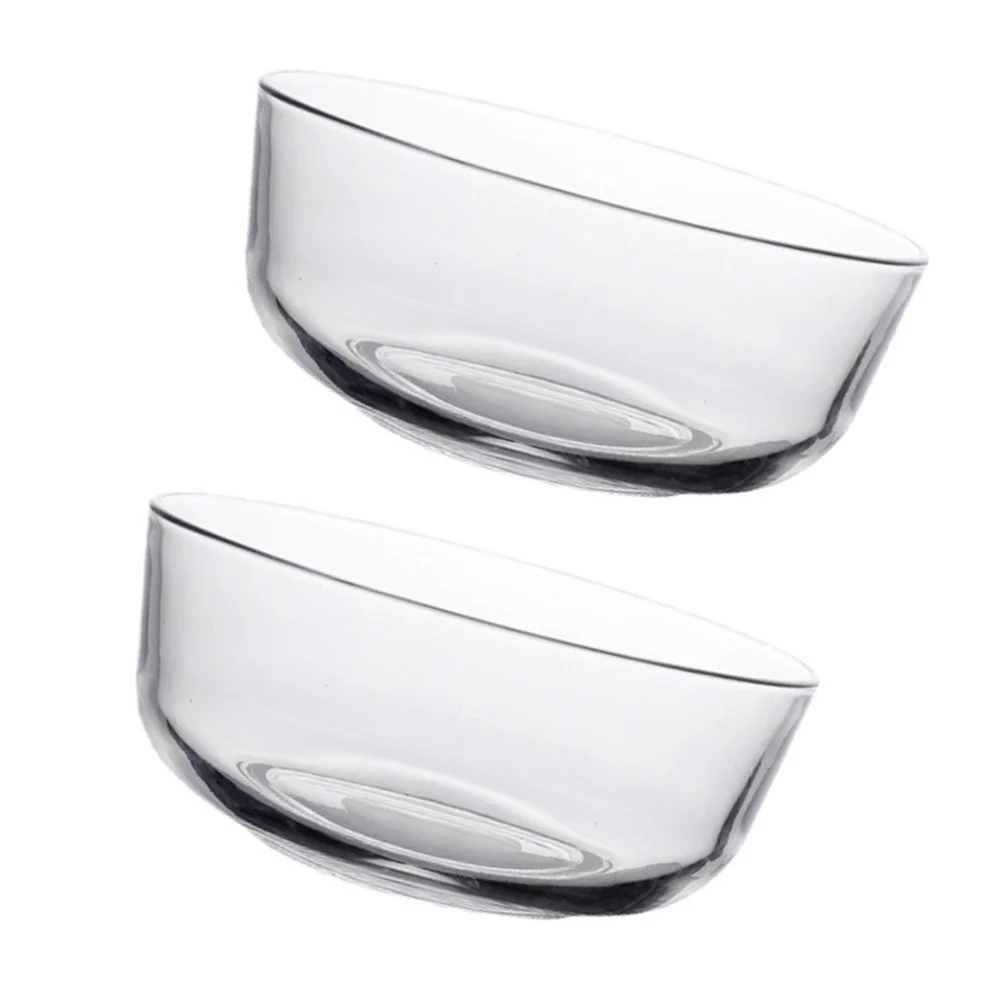 2Pcs Clear Glass Bowls Multipurpose Salad Fruit Dessert Serving Bowls Household Kitchen Containers Salad Bowl Kitchen Gadget
2Pcs Clear Glass Bowls Multipurpose Salad Fruit Dessert Serving Bowls Household Kitchen Containers Salad Bowl Kitchen Gadget