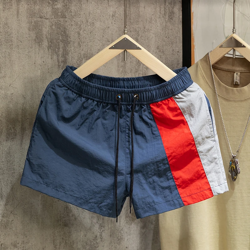 Летние быстросохнущие мужские шорты длиной до колена с внутренними шортами для пляжа, для отдыха и фитнеса, парные пляжные брюки
Летние быстросохнущие мужские шорты длиной до колена с внутренними шортами для пляжа, для отдыха и фитнеса, парные пляжные брюки