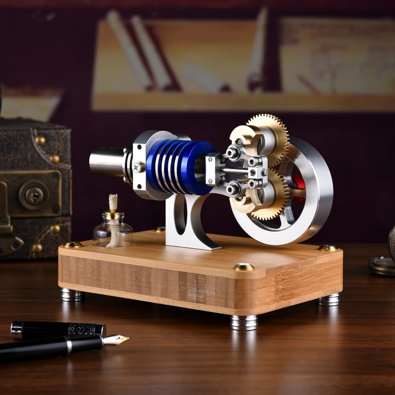 M20-TZ-01 Precision Gear Coaxial Steam Engine Metal Single Cylinder Hot Gas Engine Entity Model Toy
M20-TZ-01 Precision Gear Coaxial Steam Engine Metal Single Cylinder Hot Gas Engine Entity Model Toy