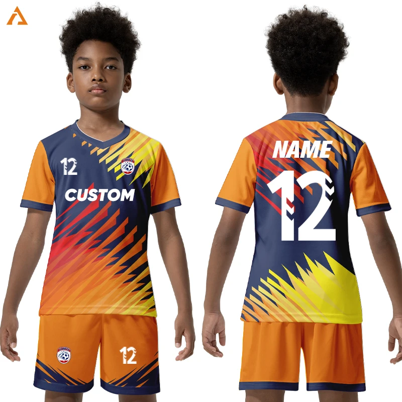 Personalized Sublimation Custom Plus Big Size Kids Soccer Uniform Football Jerseys Club Team Football Jersey With Logo ZZ-RT1998
Personalized Sublimation Custom Plus Big Size Kids Soccer Uniform Football Jerseys Club Team Football Jersey With Logo ZZ-RT1998
