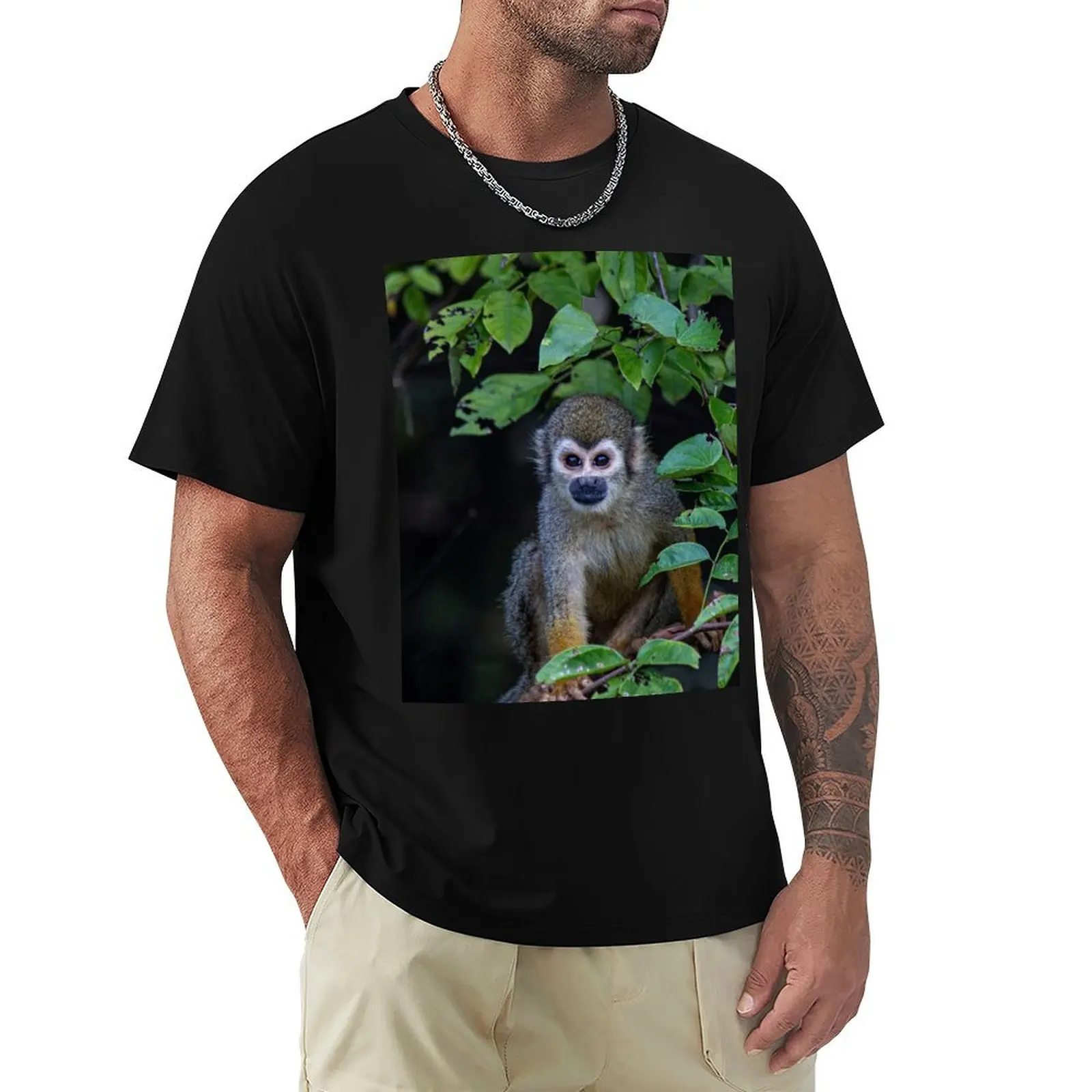 Monkey in Amazon Rain Forest on Brazil T-Shirt kawaii clothes shirts graphic tees rapper graphic tees anime shirts men
Monkey in Amazon Rain Forest on Brazil T-Shirt kawaii clothes shirts graphic tees rapper graphic tees anime shirts men