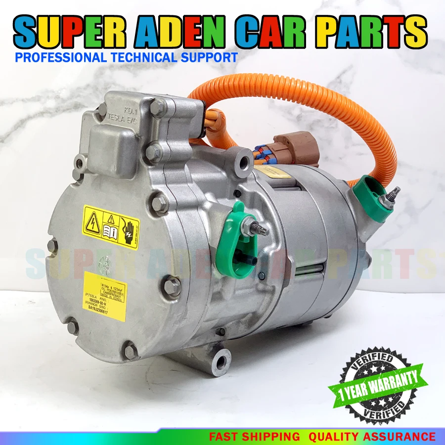 New Electric Hybrid Pump Car AC Compressor for Tesla - Model S 2012-2018 - L1S 1028398-00-E F502-FPCBA-01 WXHB005 11627387
New Electric Hybrid Pump Car AC Compressor for Tesla - Model S 2012-2018 - L1S 1028398-00-E F502-FPCBA-01 WXHB005 11627387