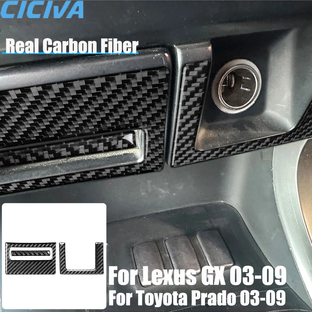 Настоящее углеродное волокно, автомобильные аксессуары, панель прикуривателя, декоративная крышка, мягкая наклейка для Lexus GX для Toyota Prado 2003-2009
Настоящее углеродное волокно, автомобильные аксессуары, панель прикуривателя, декоративная крышка, мягкая наклейка для Lexus GX для Toyota Prado 2003-2009