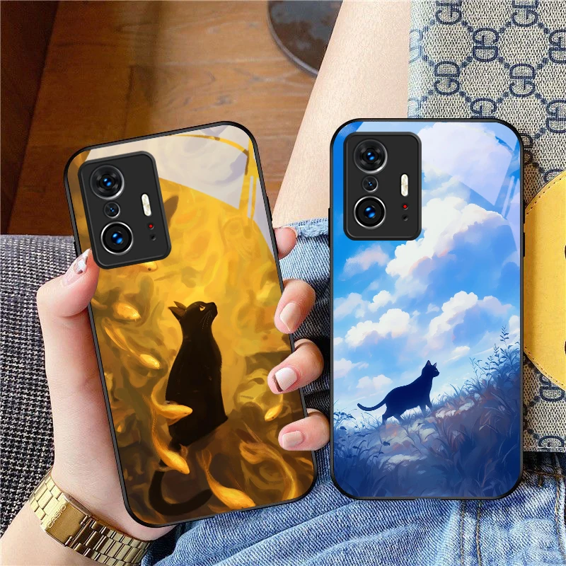 Flower Cat For Xiaomi 10 14 T Pro 11i 13 Lite 11 Ultra Mi 9T 10T Poco M5 X4 Pro 5G F3 NFC Mix2S 12C Black glass phone case
Flower Cat For Xiaomi 10 14 T Pro 11i 13 Lite 11 Ultra Mi 9T 10T Poco M5 X4 Pro 5G F3 NFC Mix2S 12C Black glass phone case