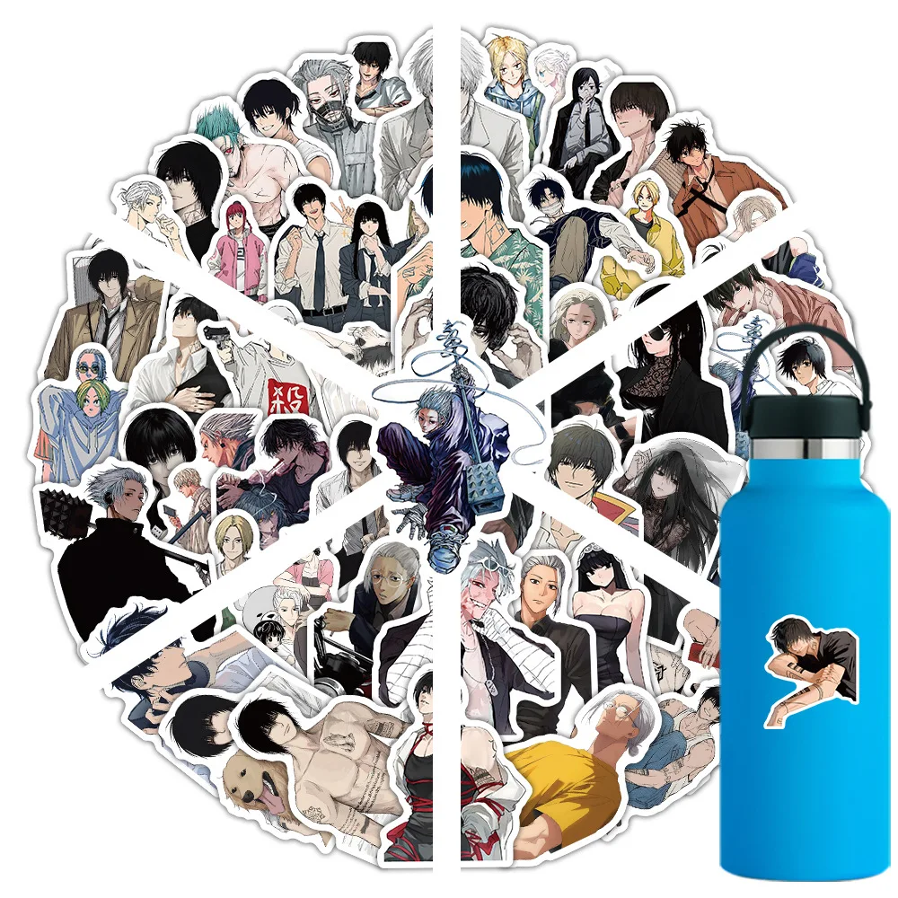60PCS Japan Anime SAKAMOTO DAYS Comics Cool Creative Decorative Stickers Taro Sakamoto Decals for Scooter Guitar Bike
60PCS Japan Anime SAKAMOTO DAYS Comics Cool Creative Decorative Stickers Taro Sakamoto Decals for Scooter Guitar Bike