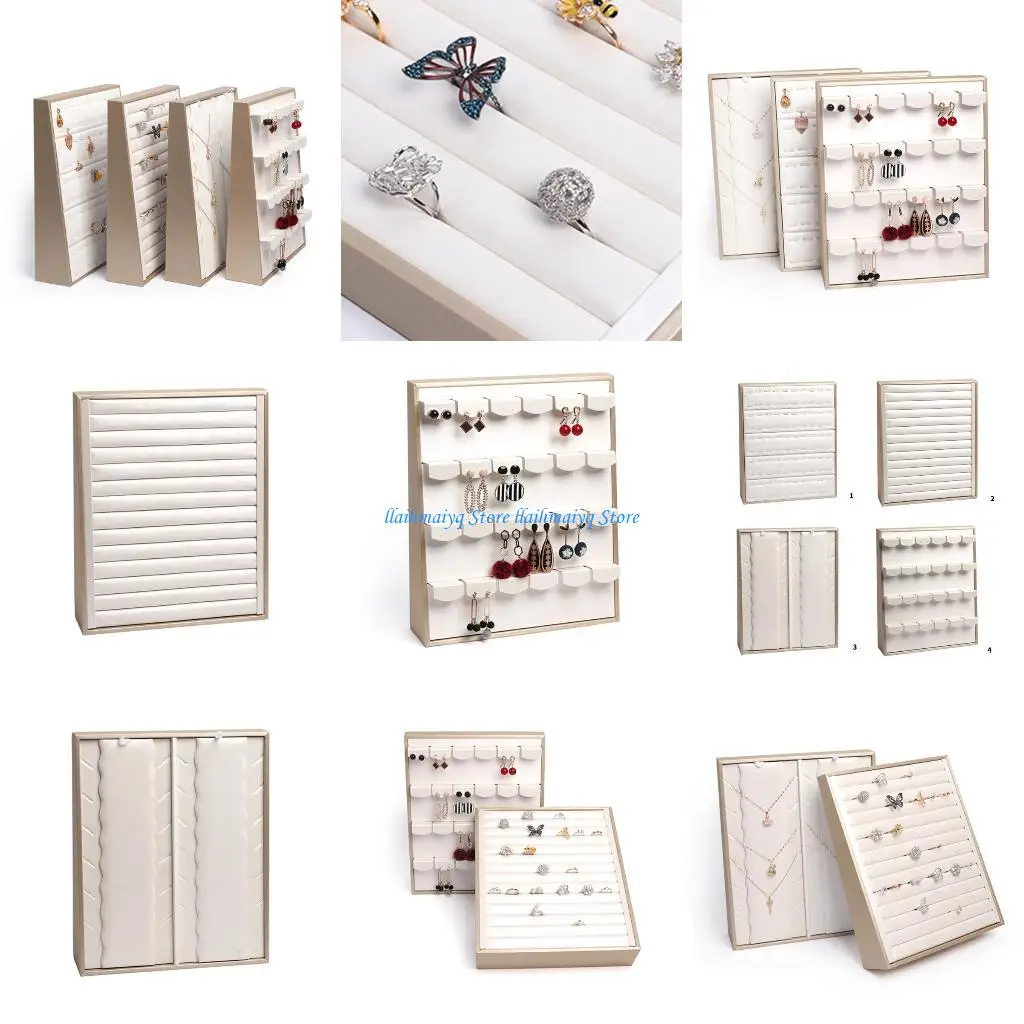 573B Компактные органайзеры для украшений с отделкой из искусственной кожи Аккуратное расположение аксессуаров
573B Компактные органайзеры для украшений с отделкой из искусственной кожи Аккуратное расположение аксессуаров