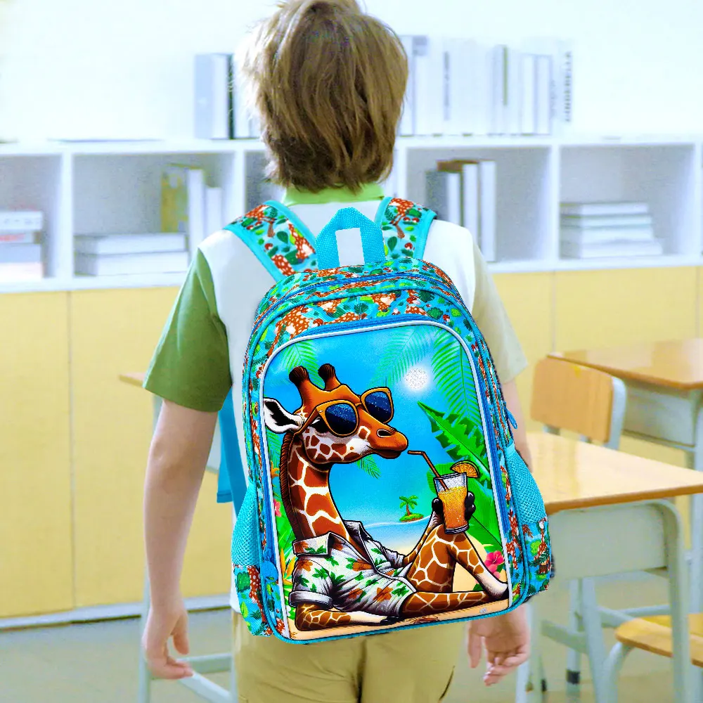 3Pcs Backpack for Boys, 16" Giraffe Kids Bookbag Set for Elementary Preschool Kindergarten, School Backpacks with Lunch Box(Blue
3Pcs Backpack for Boys, 16" Giraffe Kids Bookbag Set for Elementary Preschool Kindergarten, School Backpacks with Lunch Box(Blue