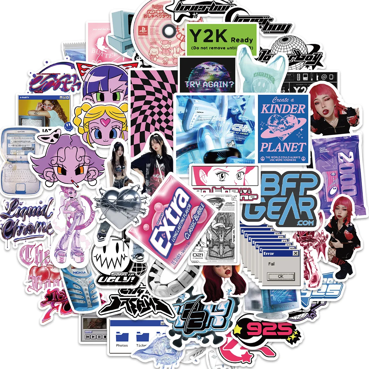 53 шт. Y2K девушки VSCO 90s Harajuku стикеры в винтажном стиле милые эстетические наклейки дневник мотоцикл ноутбук Скрапбукинг игрушка стикер
53 шт. Y2K девушки VSCO 90s Harajuku стикеры в винтажном стиле милые эстетические наклейки дневник мотоцикл ноутбук Скрапбукинг игрушка стикер