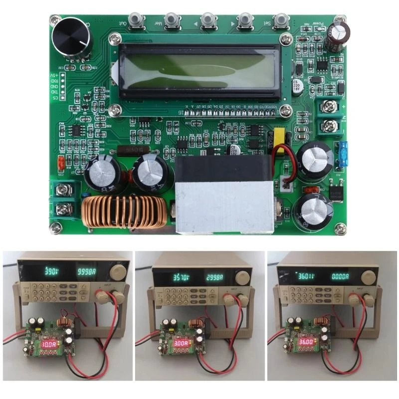 Boosts Module AdjustableModule DC10-75V to DC0-60V Output Power Converters Circuit Board Module 720W 12A
Boosts Module AdjustableModule DC10-75V to DC0-60V Output Power Converters Circuit Board Module 720W 12A
