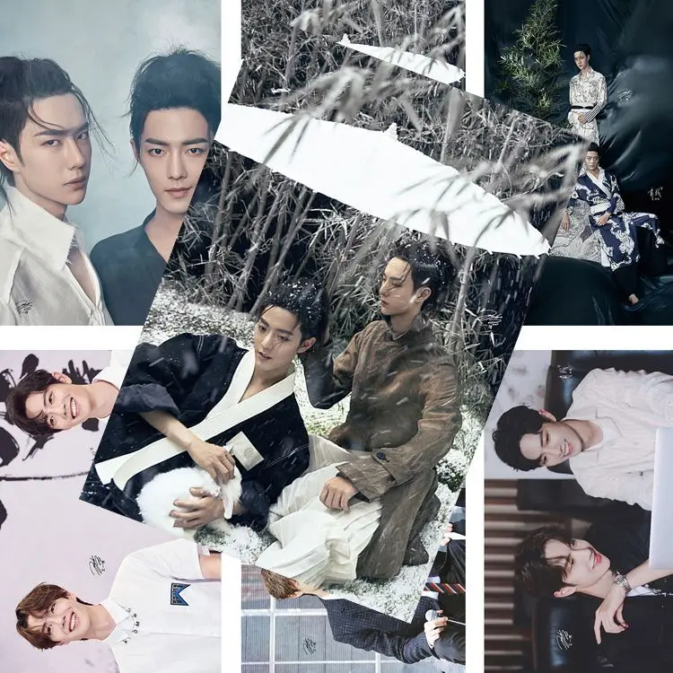 Xiao Zhan and Wang Yibo series star posters, A4-sized poster wallpapers, suitable for room decoration
Xiao Zhan and Wang Yibo series star posters, A4-sized poster wallpapers, suitable for room decoration