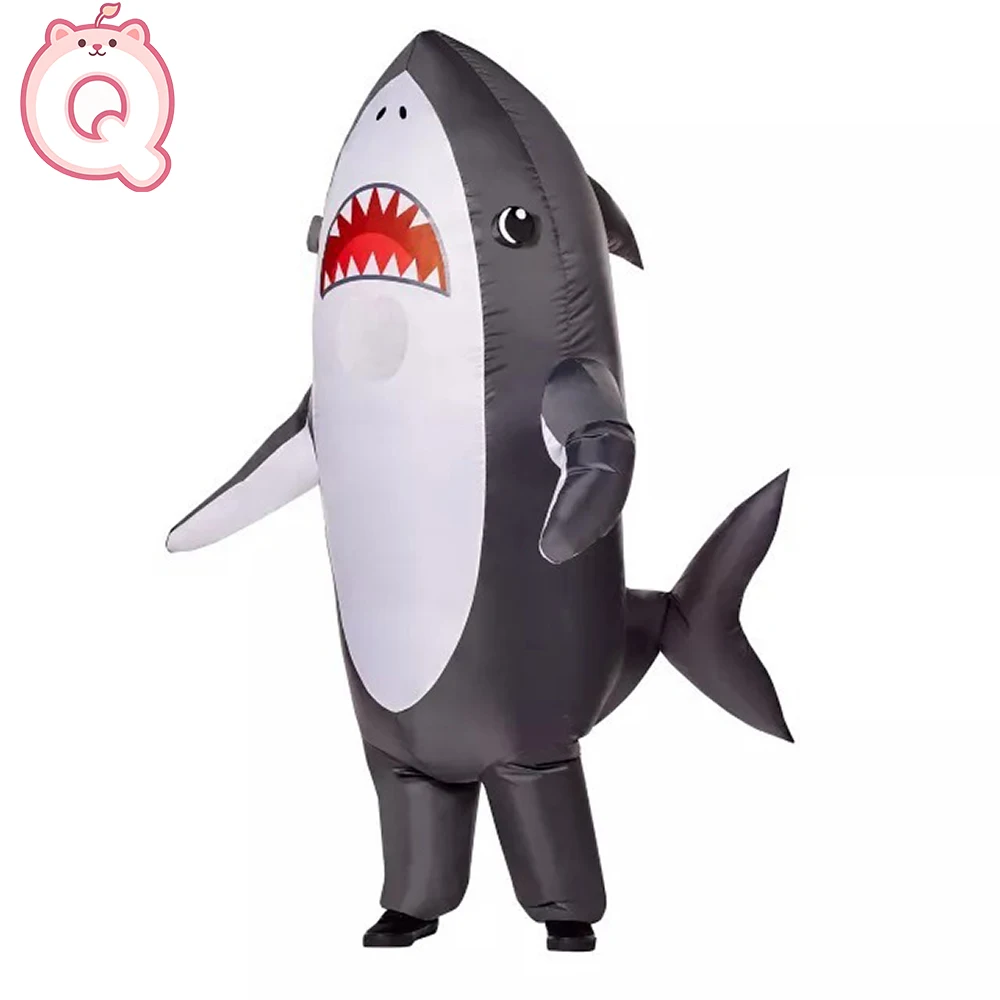 Cartoon Doll Shark Inflatable Costume Amusement Park Walking Performance Clothes Birthday Party Surprise Cosplay Prop Clothing
Cartoon Doll Shark Inflatable Costume Amusement Park Walking Performance Clothes Birthday Party Surprise Cosplay Prop Clothing
