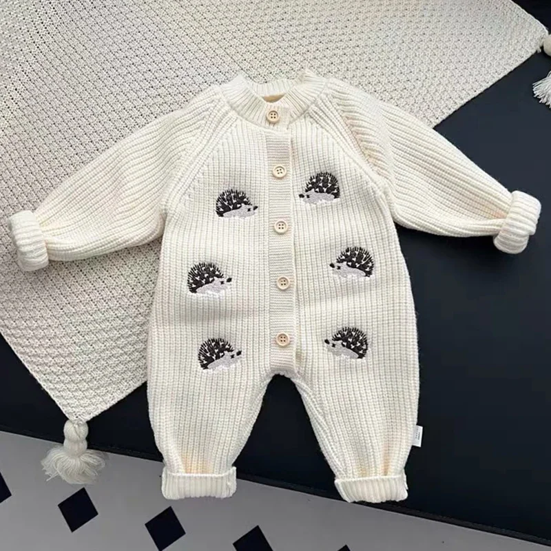 Newborn Girl Knitting Bodysuits Embroidered Hedge Clothing Infant Baby Girls Jumpsuit One piece Outfit Toddler Baby Girl Clothes
Newborn Girl Knitting Bodysuits Embroidered Hedge Clothing Infant Baby Girls Jumpsuit One piece Outfit Toddler Baby Girl Clothes