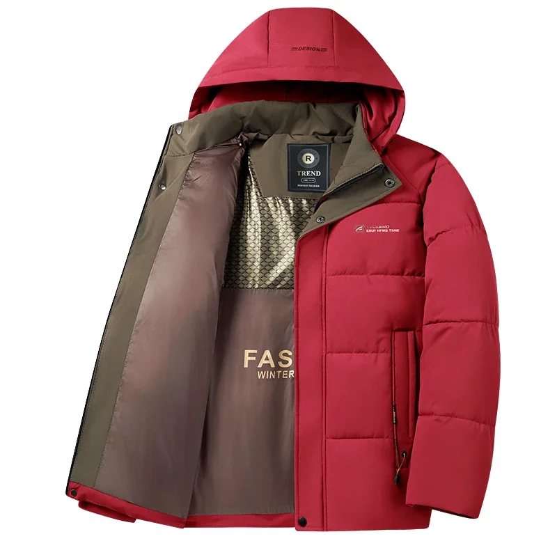 Winter Jacket Men Hooded Warm Male Korean Parka Luxury Top Quality Hooded Casual Jacket Windproof Gift For Father Husband Parka
Winter Jacket Men Hooded Warm Male Korean Parka Luxury Top Quality Hooded Casual Jacket Windproof Gift For Father Husband Parka