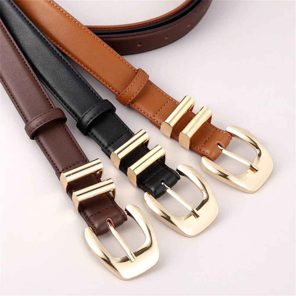 Leather Belt for Women Vintage Summer Belts Gold Buckle Cowhide Belt Korean Female Jeans Coat Dress Waistband Ladies Waist Belt
Leather Belt for Women Vintage Summer Belts Gold Buckle Cowhide Belt Korean Female Jeans Coat Dress Waistband Ladies Waist Belt