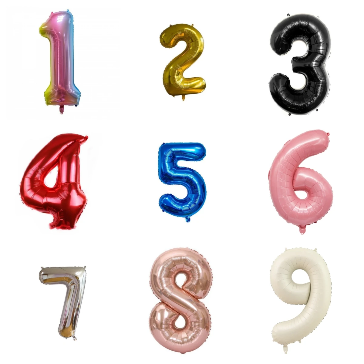 32inch Rainbow Gradient Number Foil Balloon 1-9 for Kids Birthday Party Decor Baby Shower Bridal Shower More Options Avaliable
32inch Rainbow Gradient Number Foil Balloon 1-9 for Kids Birthday Party Decor Baby Shower Bridal Shower More Options Avaliable