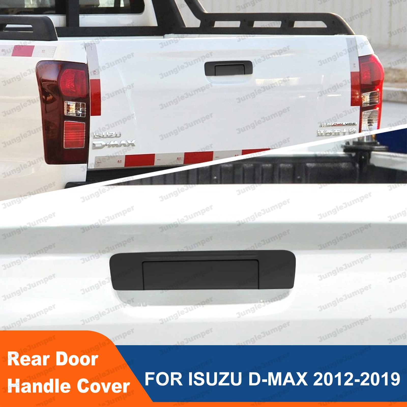 Matte Black Rear Tailgate Door Handle Cover For Isuzu D-max Dmax 2012-2019 ABS Decorative Protective Car Exterior Accessories
Matte Black Rear Tailgate Door Handle Cover For Isuzu D-max Dmax 2012-2019 ABS Decorative Protective Car Exterior Accessories