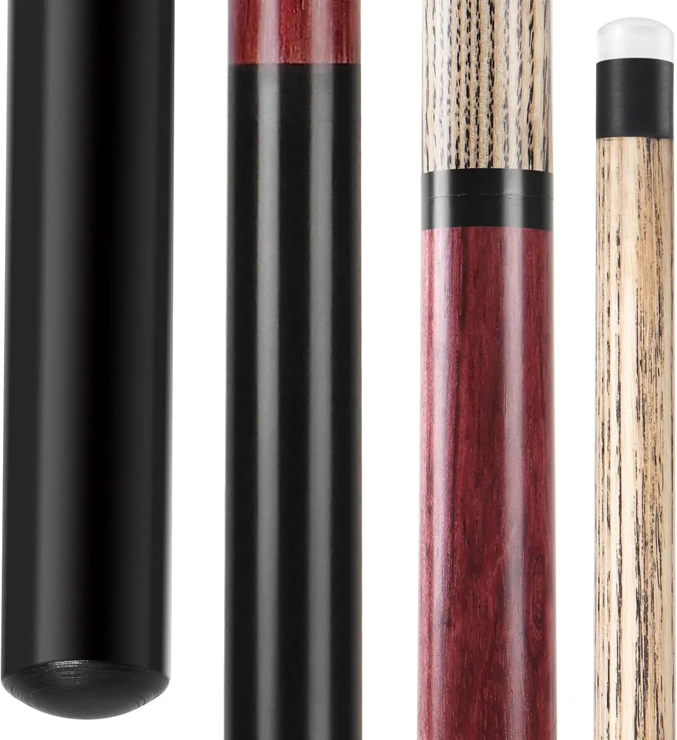 Heavy Jump Break Cue Stick 21-28oz 3-Piece 57.3" Pool Cue with 14mm Bakelite Tip for Powerful Breaks & Jumps
Heavy Jump Break Cue Stick 21-28oz 3-Piece 57.3" Pool Cue with 14mm Bakelite Tip for Powerful Breaks & Jumps