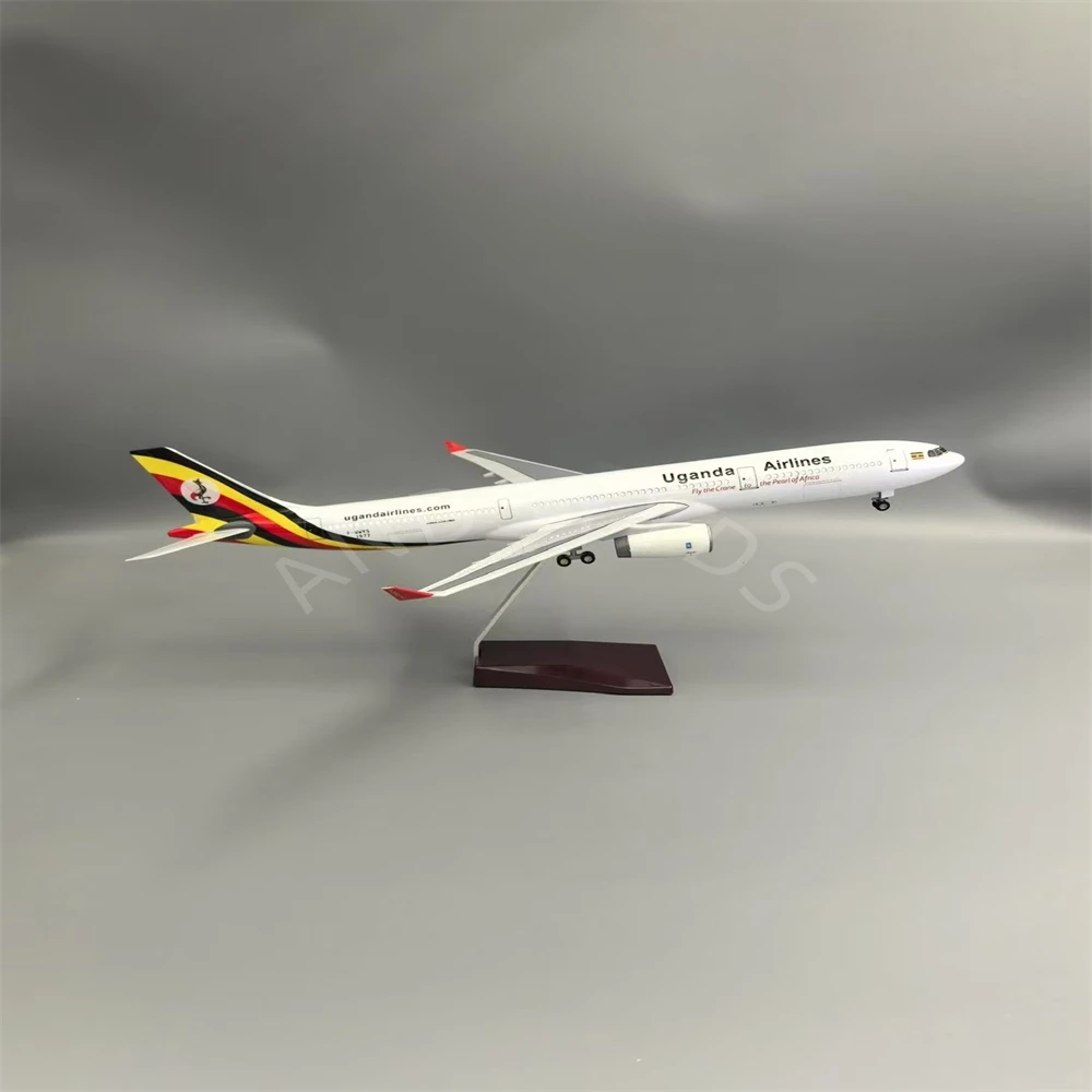 A330 Ugandan Airline Model 1/135 Scale 47CM Airplane with Wheel Landing Gear Miniature Child Plane for Collectible Toys Souvenir
A330 Ugandan Airline Model 1/135 Scale 47CM Airplane with Wheel Landing Gear Miniature Child Plane for Collectible Toys Souvenir