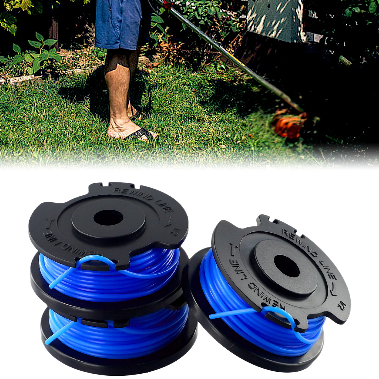 For Greenworks Line Spools 3pcs Accessories Automatic Tool-free Lawn Trimmer Accessories G24LT25 G24LT G24LT28 G24LT30M
For Greenworks Line Spools 3pcs Accessories Automatic Tool-free Lawn Trimmer Accessories G24LT25 G24LT G24LT28 G24LT30M