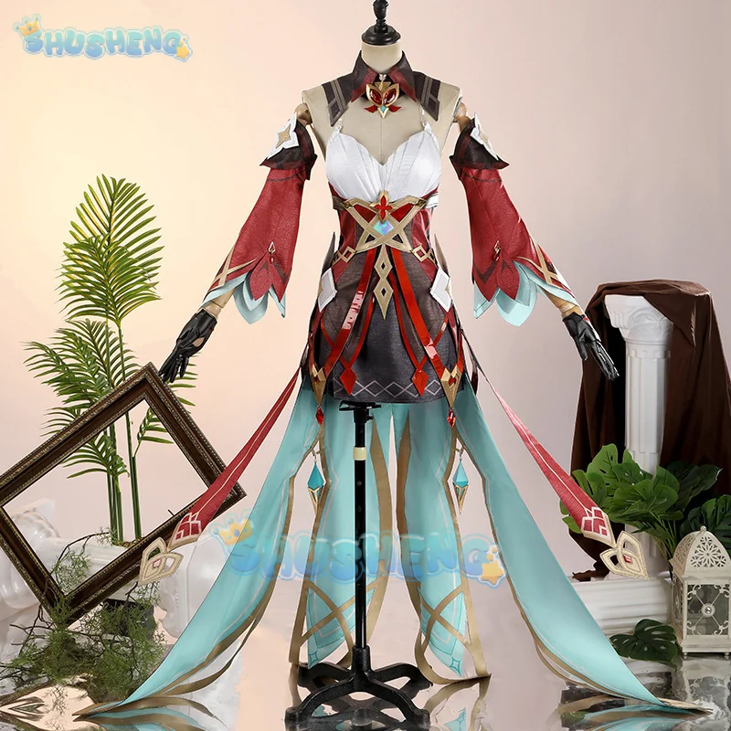Genshin Impact Alice Cosplay Costume Uniform Halloween Carnival Party Christmas Play Role Clothes Clothing for Women Shusheng
Genshin Impact Alice Cosplay Costume Uniform Halloween Carnival Party Christmas Play Role Clothes Clothing for Women Shusheng
