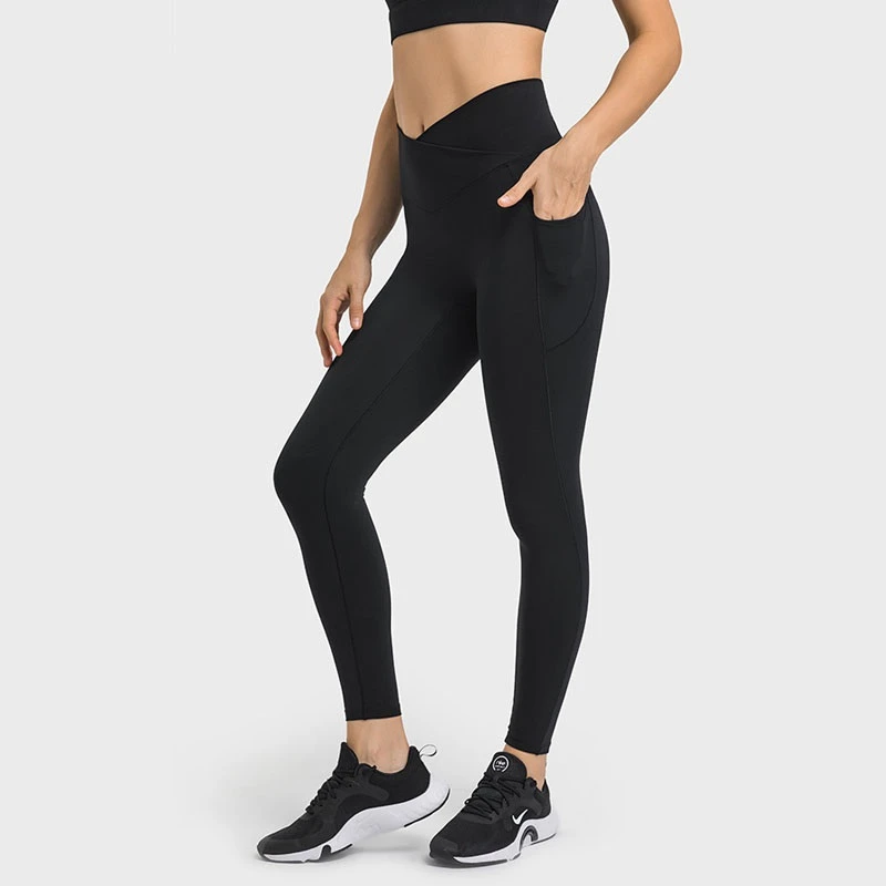 Seamless Sports Leggings Women Gym Workout Tights Cross High Waist Yoga Pants Push Up Fitness Running With Side Pocket Trousers
Seamless Sports Leggings Women Gym Workout Tights Cross High Waist Yoga Pants Push Up Fitness Running With Side Pocket Trousers