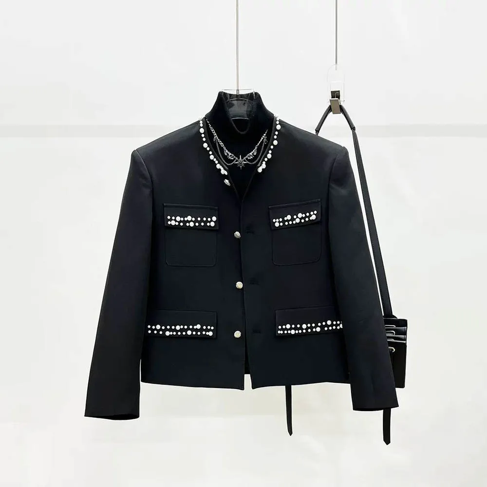 Осенняя новая мужская однотонная куртка с длинными рукавами, французская модная тенденция в стиле ретро, свободные повседневные нишевые мужские топы на High Street, 2025 г.
Осенняя новая мужская однотонная куртка с длинными рукавами, французская модная тенденция в стиле ретро, свободные повседневные нишевые мужские топы на High Street, 2025 г.