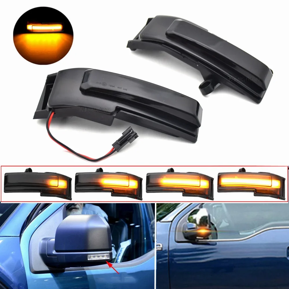 For Ford F-150 F150 2015 2016 2017 2018 2019 2020 Dynamic Turn Signal Sequential Light Rearview Flashing Mirror Lamp
For Ford F-150 F150 2015 2016 2017 2018 2019 2020 Dynamic Turn Signal Sequential Light Rearview Flashing Mirror Lamp
