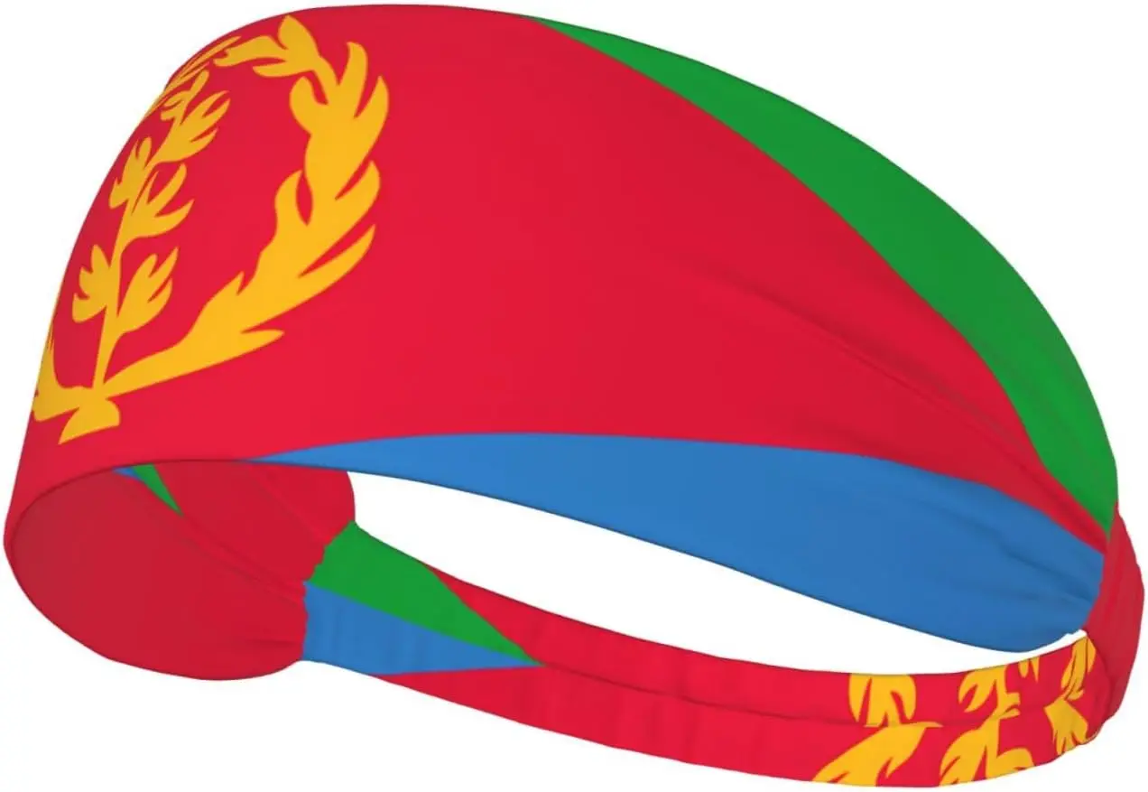 Eritrean Flag Printed Sports Headband - Headband for Cycling, Tennis, Travel and Outdoor Sports
Eritrean Flag Printed Sports Headband - Headband for Cycling, Tennis, Travel and Outdoor Sports