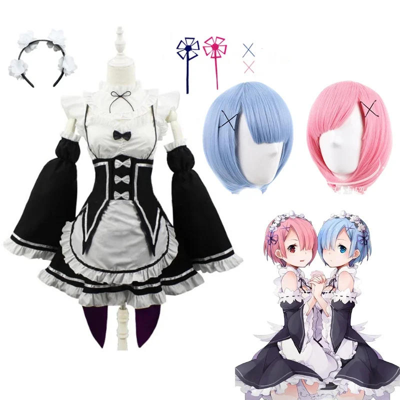 Anime Cosplay Costume Re Life In A Different World From Zero Black Maid Outfit Halloween Costume Gift
Anime Cosplay Costume Re Life In A Different World From Zero Black Maid Outfit Halloween Costume Gift