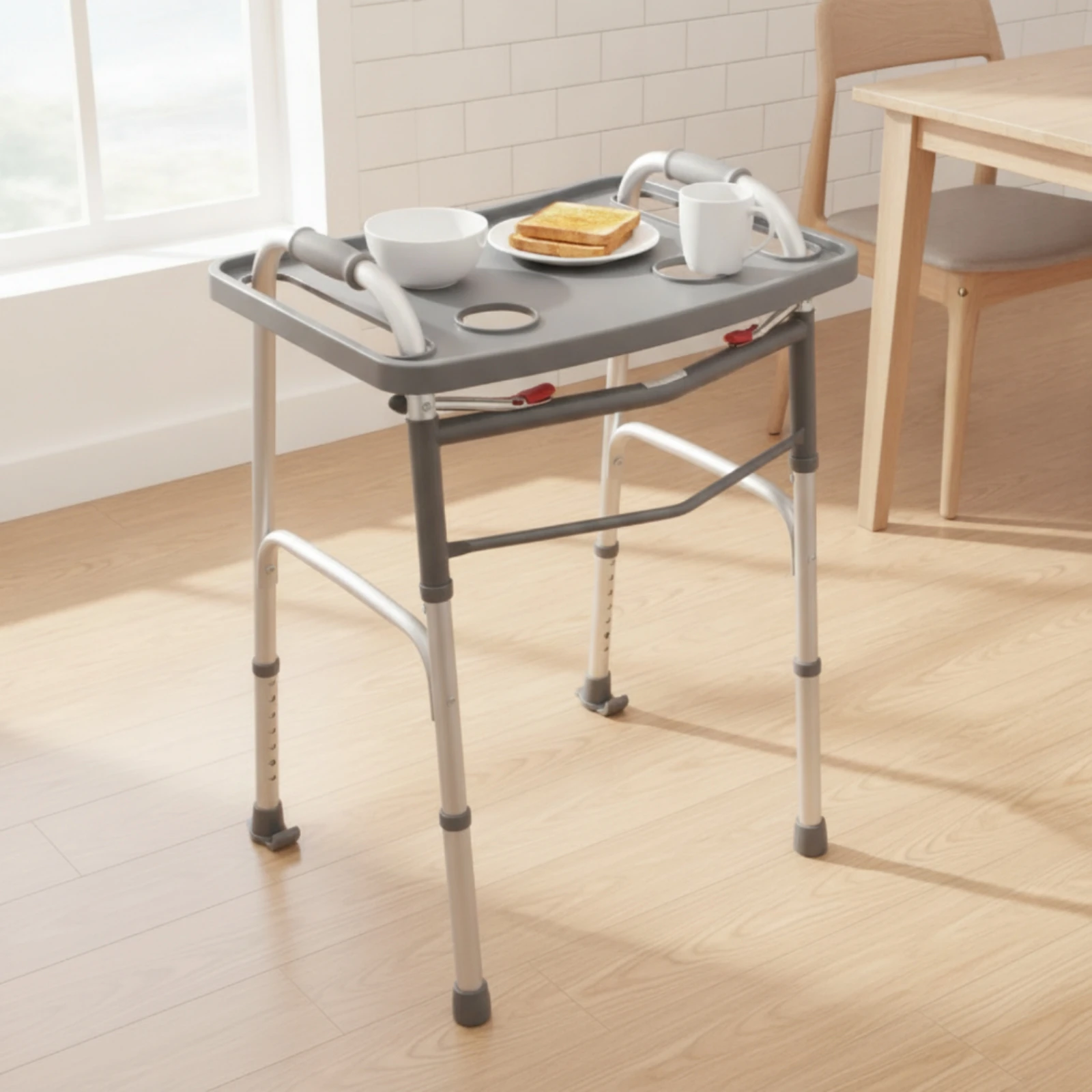 Mobility Aid Tray Lightweight Mobility Aid Tray with Cup Holders Mobility Accessory Compatible Easy to Clean for Seniors, Home
Mobility Aid Tray Lightweight Mobility Aid Tray with Cup Holders Mobility Accessory Compatible Easy to Clean for Seniors, Home