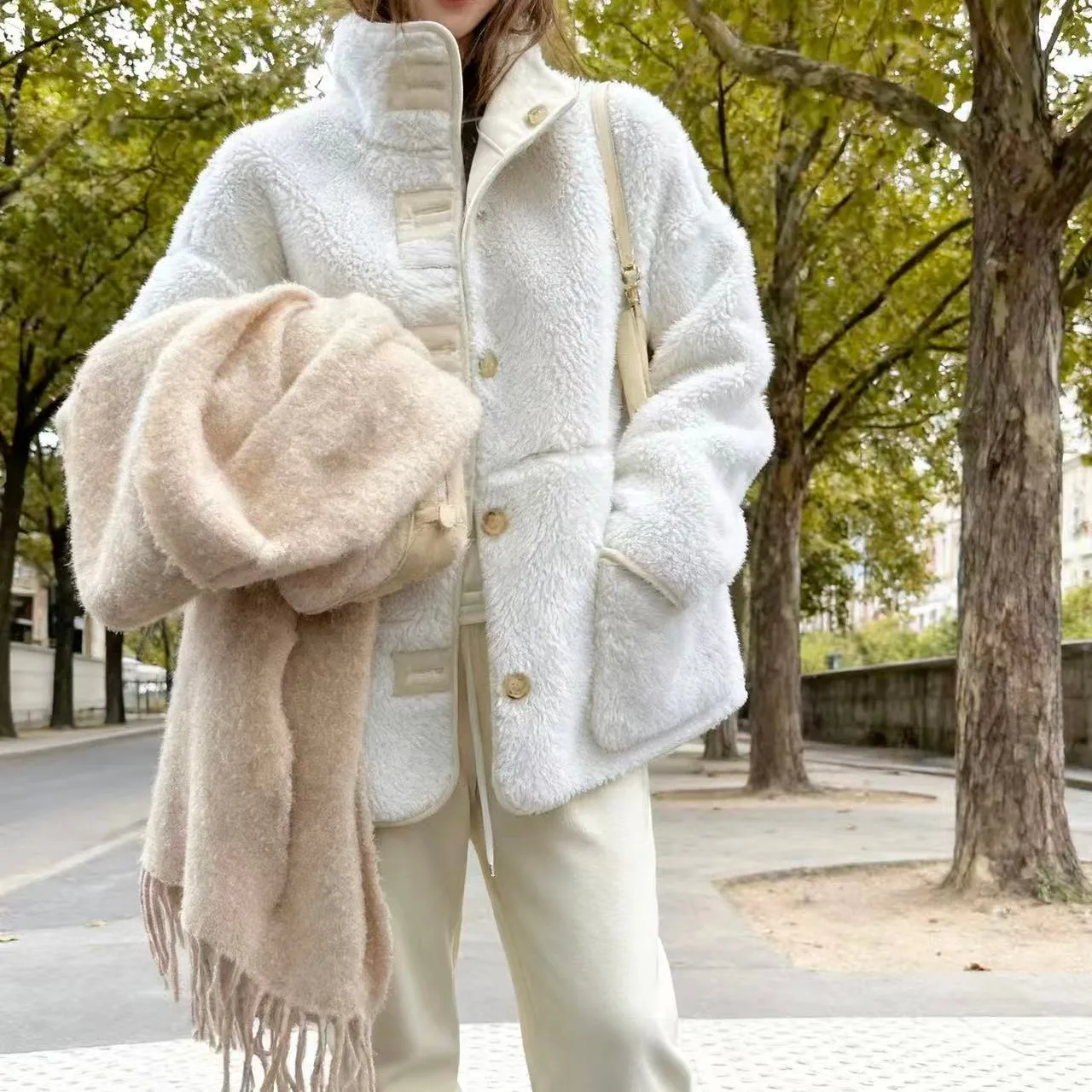 Women's Double-Sided Wear Warm Fur Coat Autumn Winter Korean Sle Gentle White Pink Winter Small Warmstove Inteated Skin F...
Women's Double-Sided Wear Warm Fur Coat Autumn Winter Korean Sle Gentle White Pink Winter Small Warmstove Inteated Skin F...