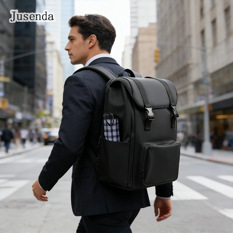Men Travel Backpack Can Hold 17 inch Laptop Backpack Business Faux Leather Large Capacity Multifunction Travel Commuter Bag
Men Travel Backpack Can Hold 17 inch Laptop Backpack Business Faux Leather Large Capacity Multifunction Travel Commuter Bag
