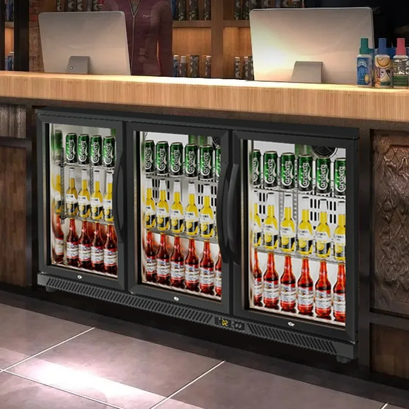 Back bar Cooler with 3 Door Built-in Bar Wine Cabinet, HD Glass Wine Display Fridge & Refrigeration Cabinet
Back bar Cooler with 3 Door Built-in Bar Wine Cabinet, HD Glass Wine Display Fridge & Refrigeration Cabinet