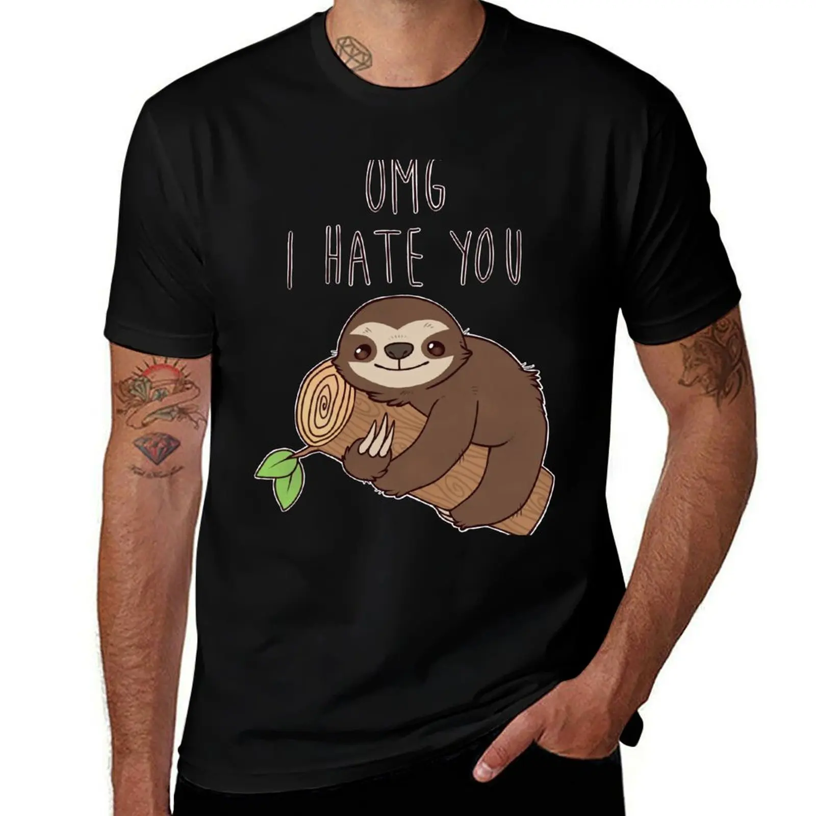Hate Sloth T-Shirt t shirt man casual printed t shirts for man man t shirt cotton T-shirt
Hate Sloth T-Shirt t shirt man casual printed t shirts for man man t shirt cotton T-shirt