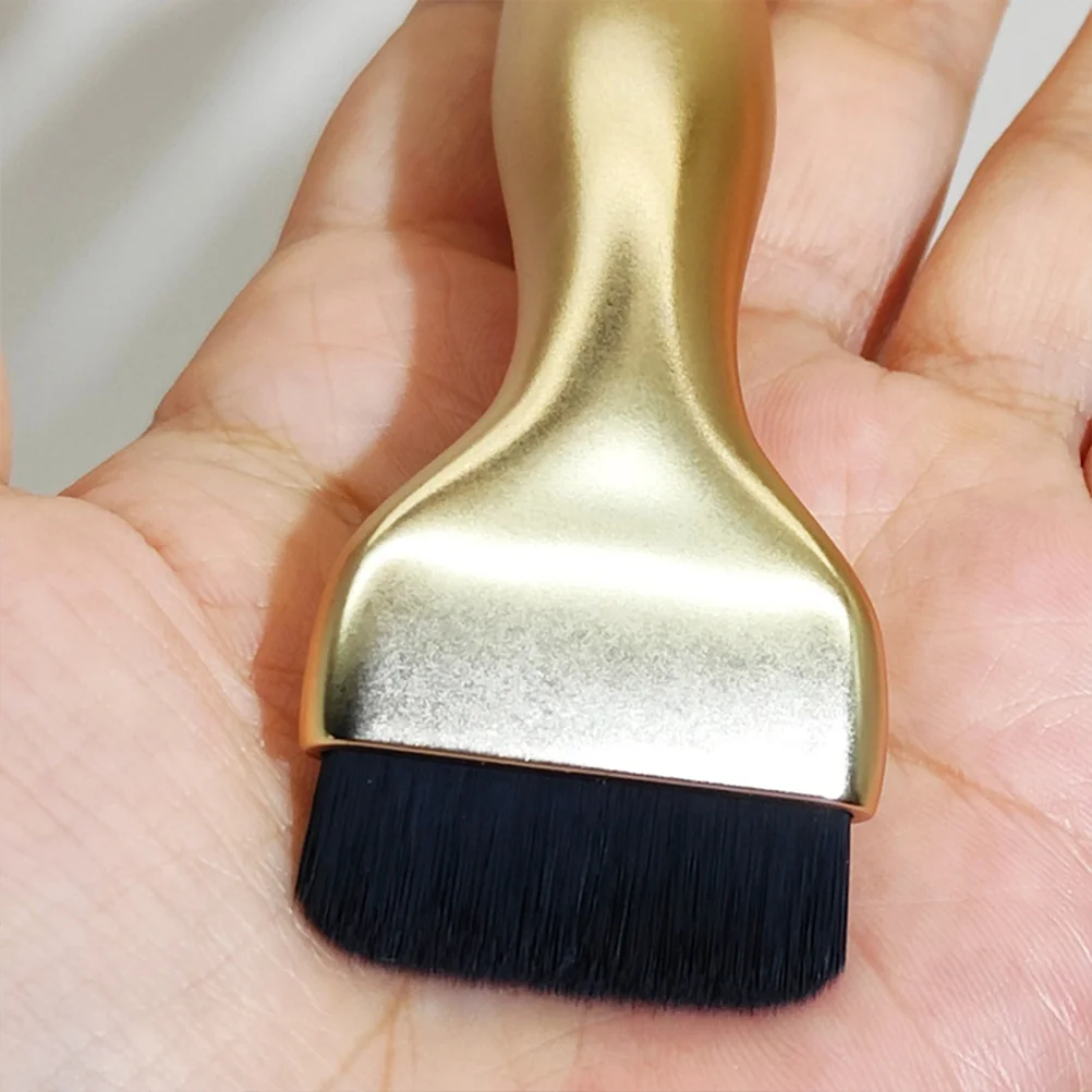 Foundation Women Ultrathin Flat Golden Makeup Brush Portable Small Size Liquid Foundation Women Makeup Brush Cream
Foundation Women Ultrathin Flat Golden Makeup Brush Portable Small Size Liquid Foundation Women Makeup Brush Cream