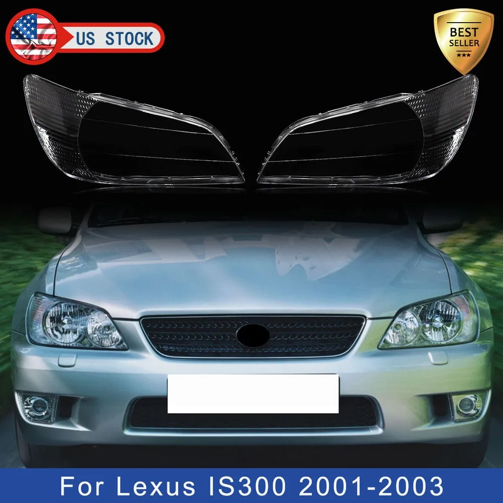 Крышки фар для Lexus IS300 4-дверный 2001 2002 2003, левая и правая боковая фара, прозрачная крышка объектива, абажур DRL
Крышки фар для Lexus IS300 4-дверный 2001 2002 2003, левая и правая боковая фара, прозрачная крышка объектива, абажур DRL