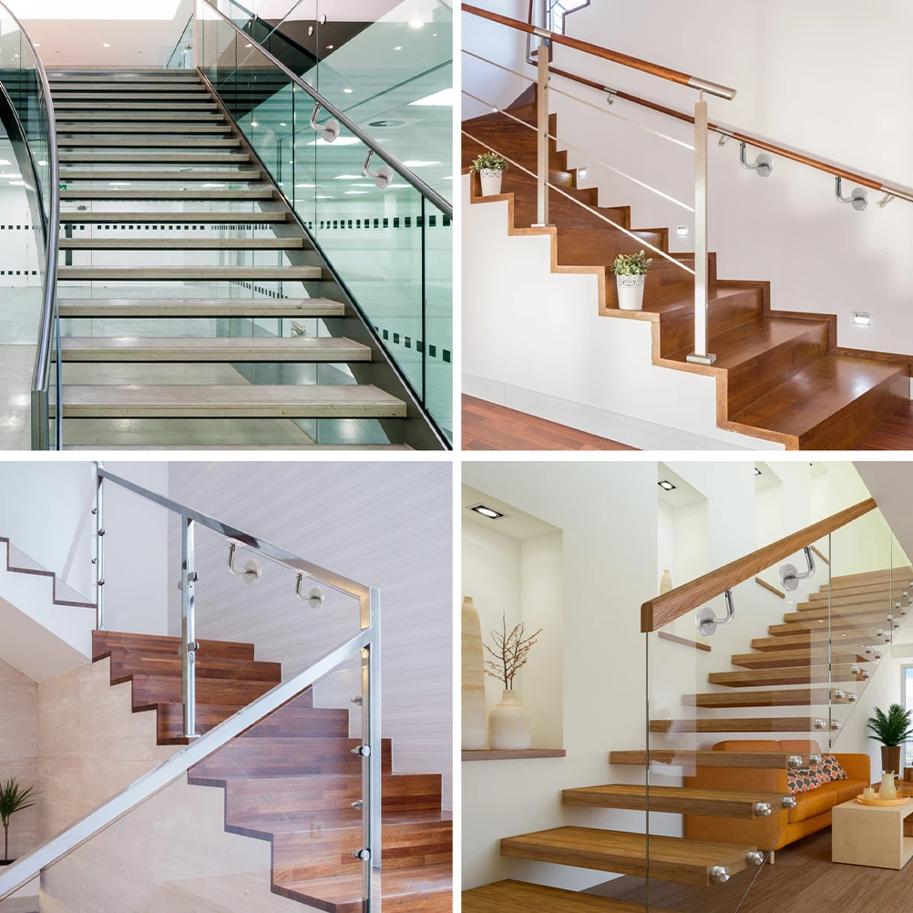 5pcs Seven-character Curved Wall Support Stainless Steel Handrail Brackets Easy Assembly Stable Decorative Hardware for Indoor
5pcs Seven-character Curved Wall Support Stainless Steel Handrail Brackets Easy Assembly Stable Decorative Hardware for Indoor