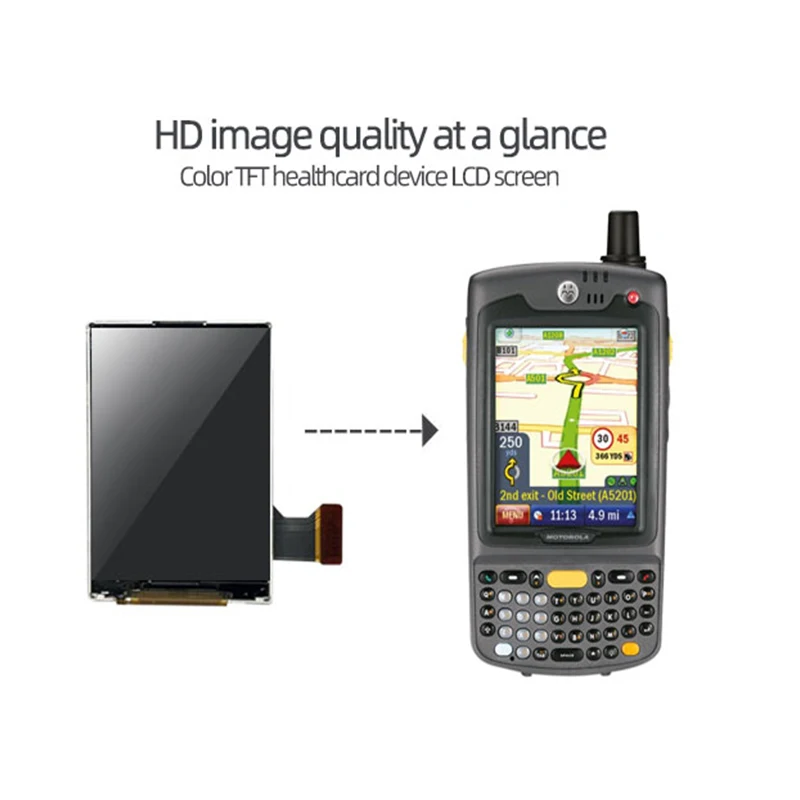 COM22H2P80ULC 2.2 Inch Original Liquid Resolution 240*320, QVGA, 180PPI Crystal Display Panel Applied To Handheld Terminals
COM22H2P80ULC 2.2 Inch Original Liquid Resolution 240*320, QVGA, 180PPI Crystal Display Panel Applied To Handheld Terminals